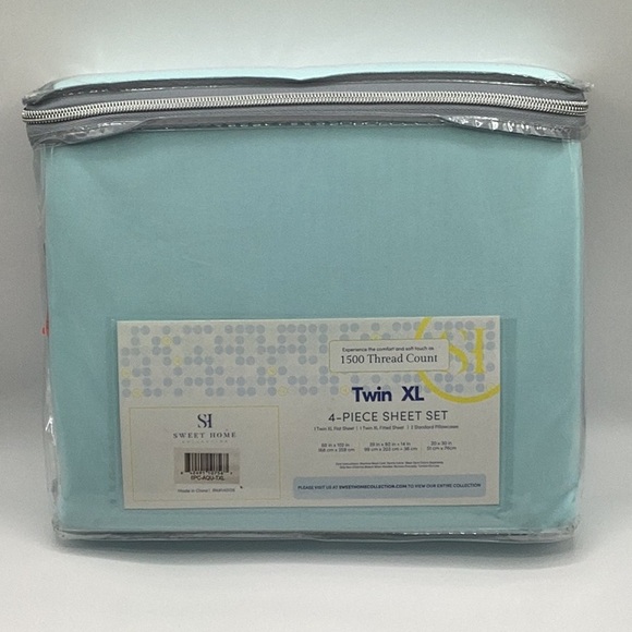 Sweet Home Collection Cotton Sheets with Smooth Texture and Crisp Edges - Picture 1 of 4